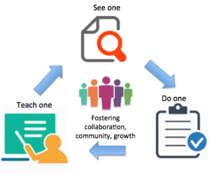 see one do one teach one