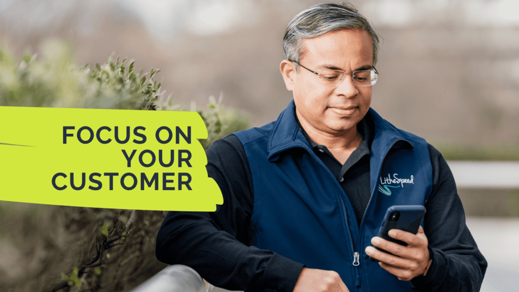 Focus on customer Sanjiv Focus on customer Sanjiv