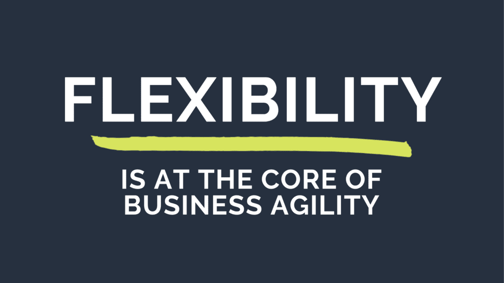 Flexibility Business Agility Flexibility Business Agility