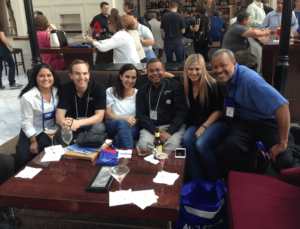 Agile2015- Susana, Arlen, Sanjiv and Beth from LitheSpeed with friends