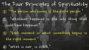 four principles of spirituality
